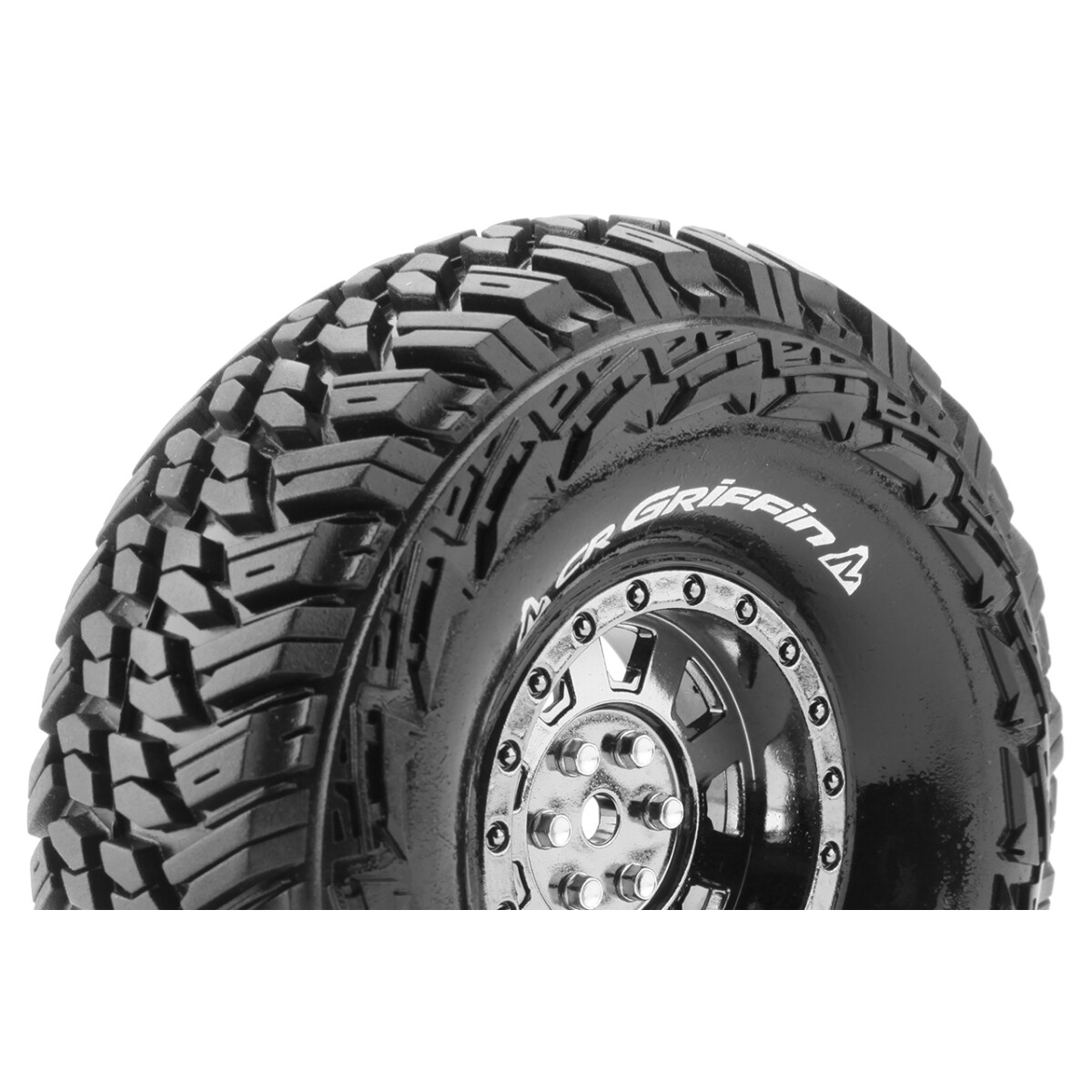 Louise RC - CR-GRIFFIN - 1-10 Crawler Tire Set - Mounted...