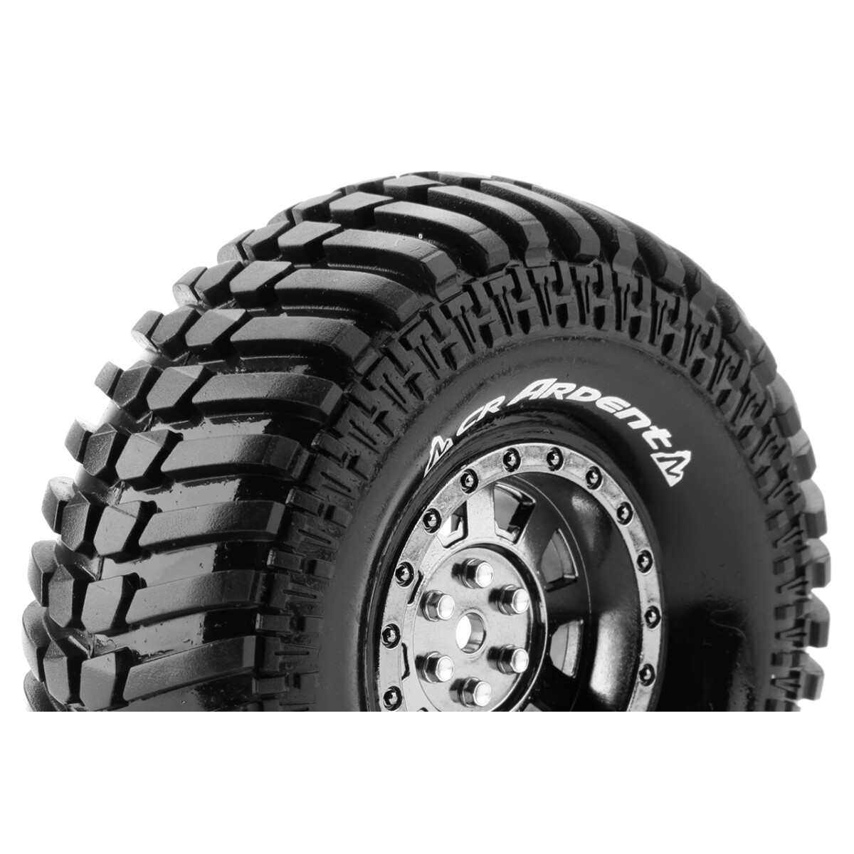 Louise RC - CR-ARDENT - 1-10 Crawler Tire Set - Mounted -...