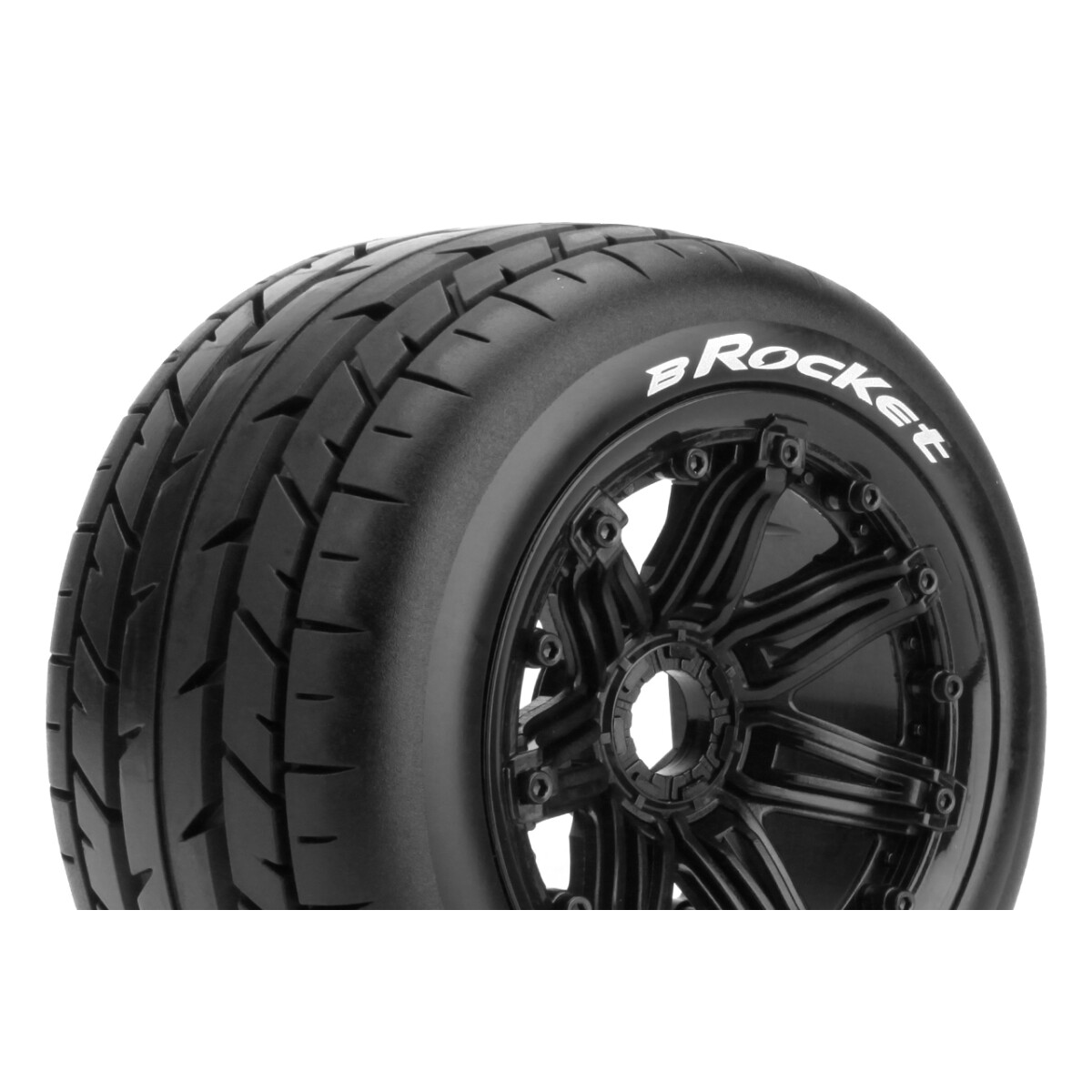 Louise RC - B-ROCKET - 1-5 Buggy Tire Set - Mounted -...