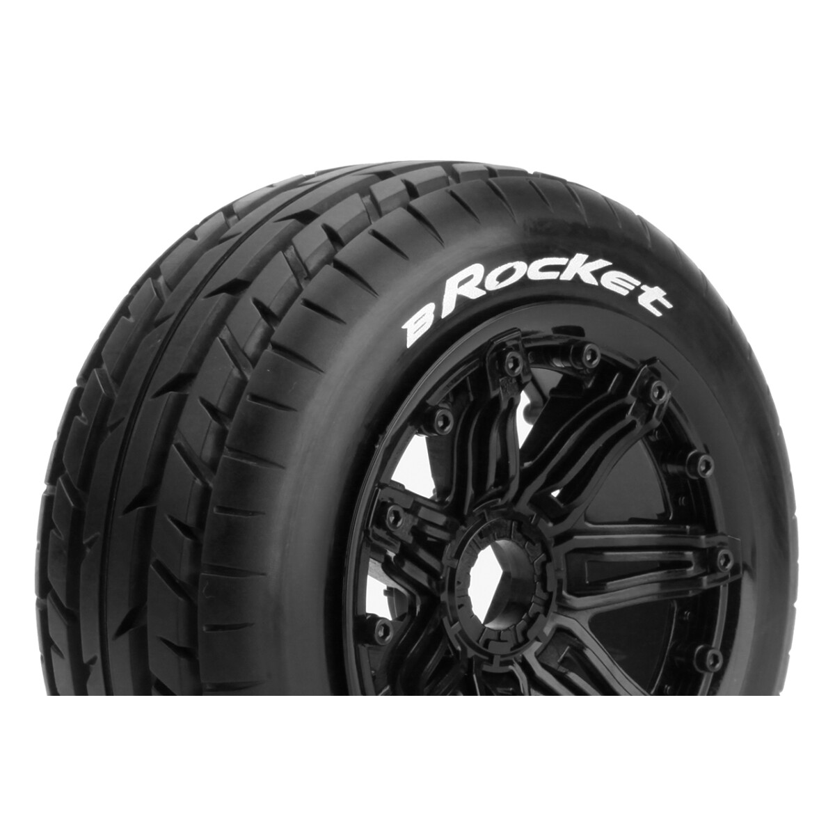 Louise RC - B-ROCKET - 1-5 Buggy Tire Set - Mounted -...