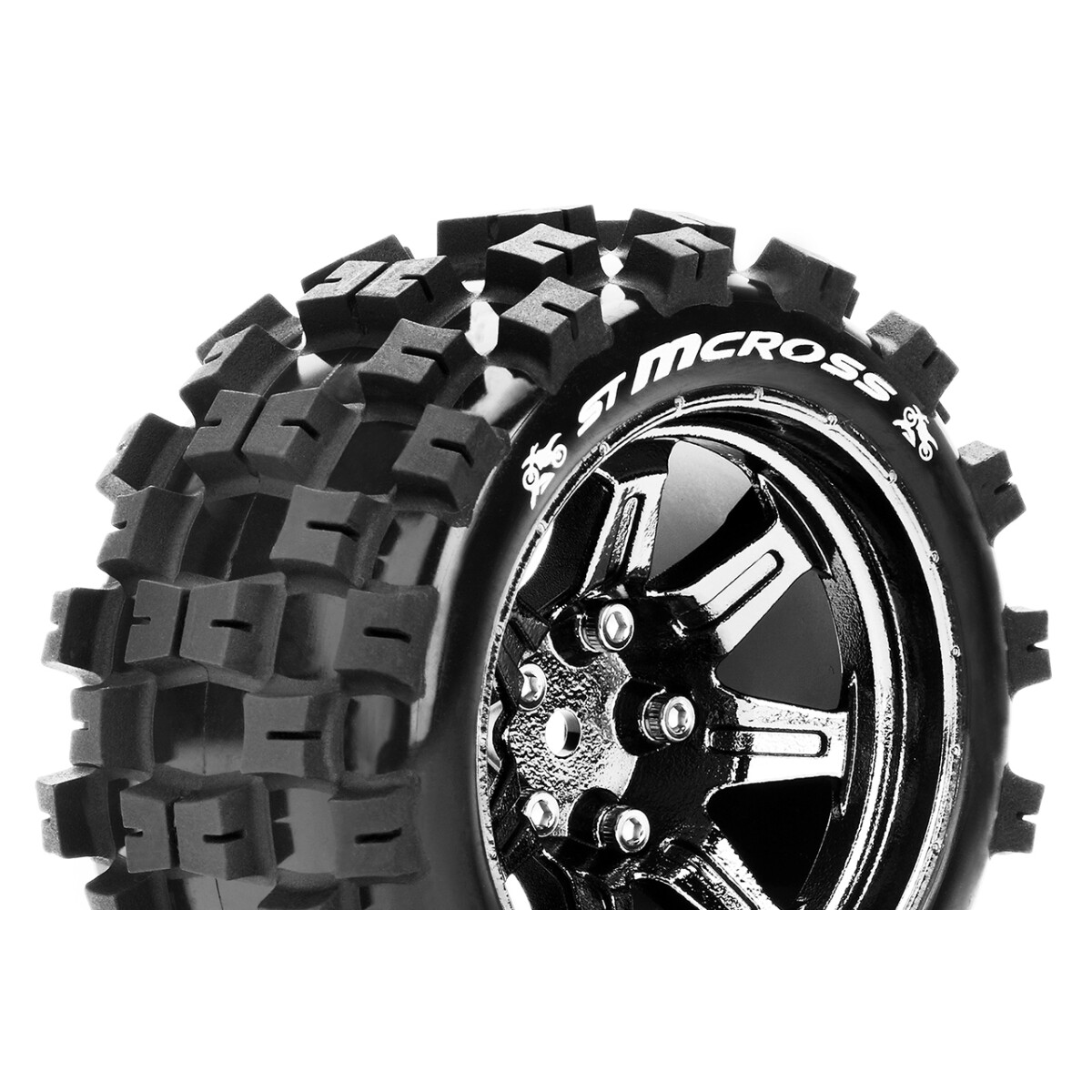 Louise RC - ST-MCROSS - 1-10 Stadium Truck Tire Set -...