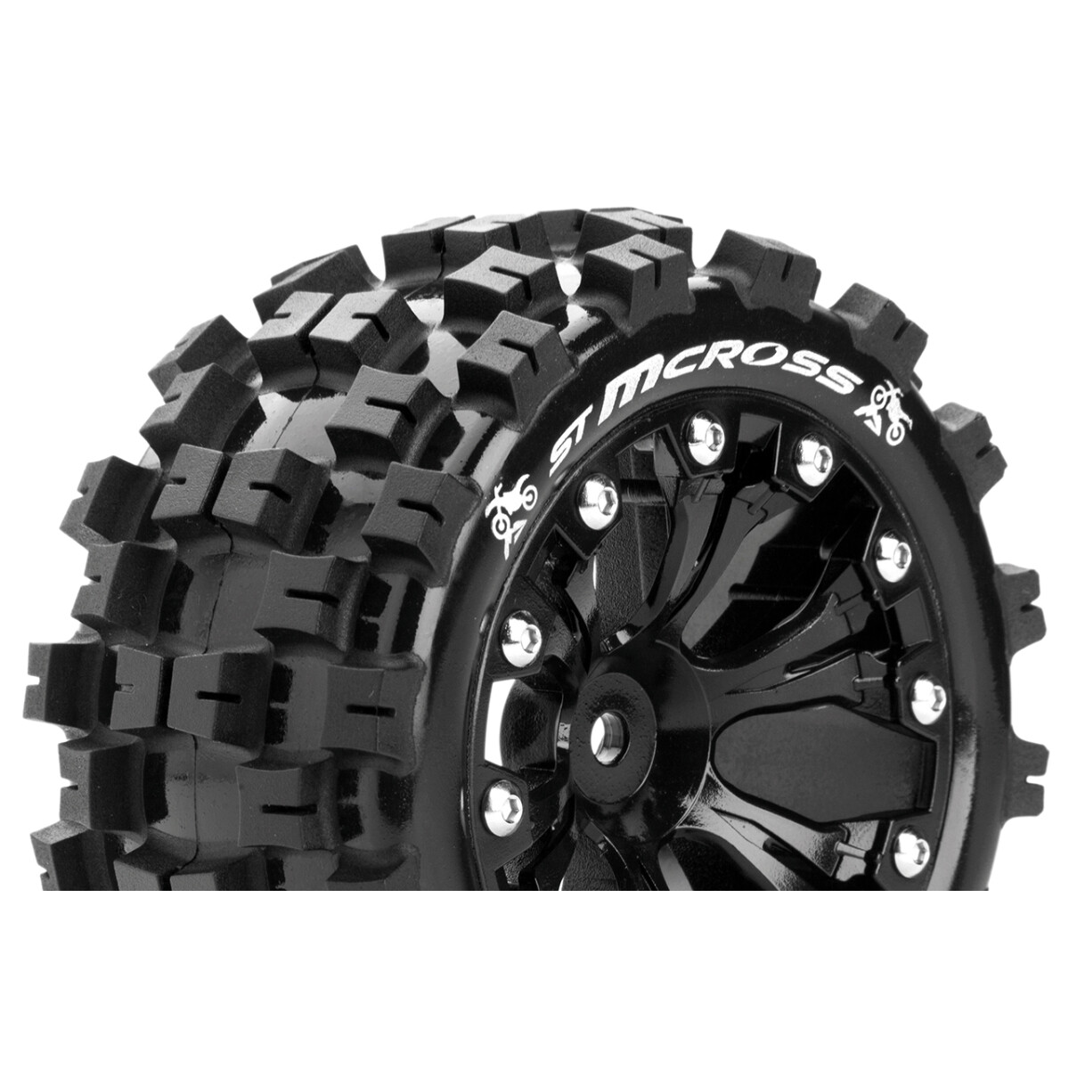 Louise RC - ST-MCROSS - 1-10 Stadium Truck Tire Set -...