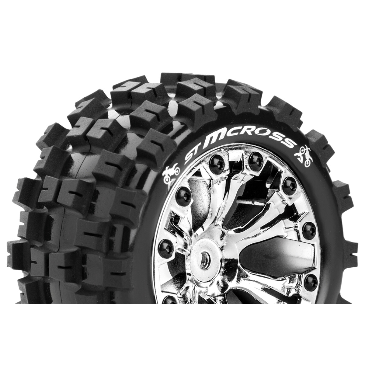 Louise RC - ST-MCROSS - 1-10 Stadium Truck Tire Set -...