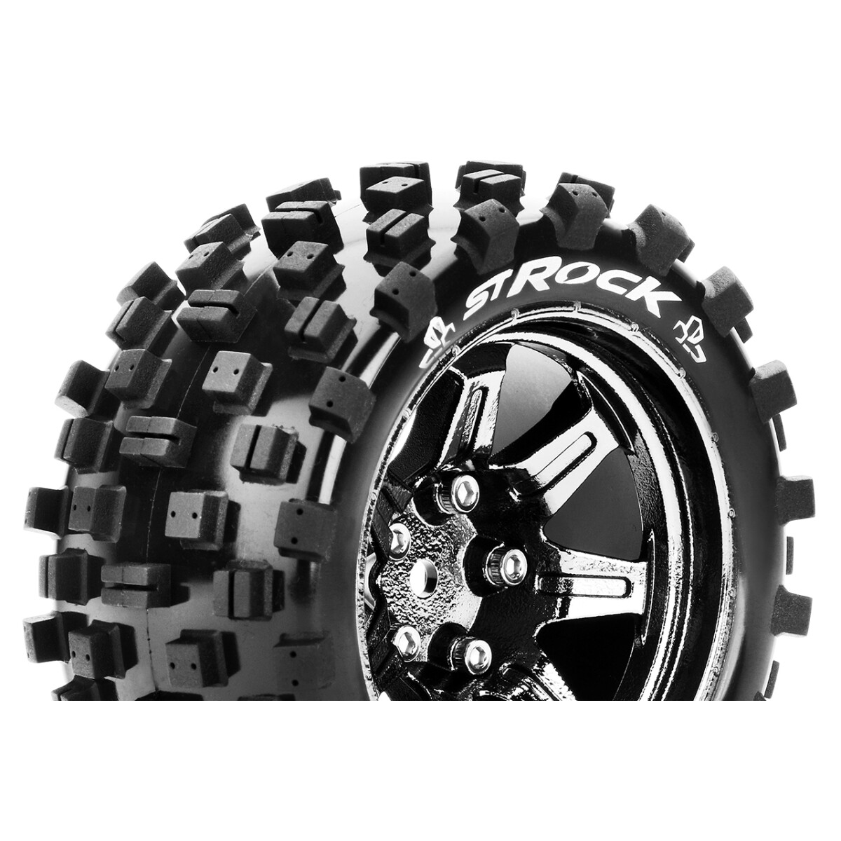 Louise RC - ST-ROCK - 1-10 Stadium Truck Tire Set -...