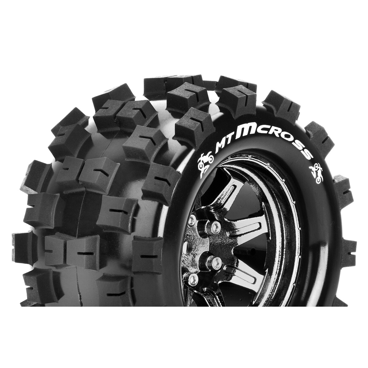 Louise RC - MT-MCROSS - 1-10 Monster Truck Tire Set -...