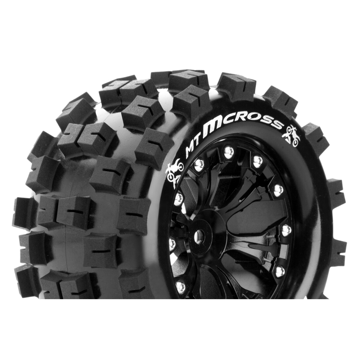 Louise RC - MT-MCROSS - 1-10 Monster Truck Tire Set -...