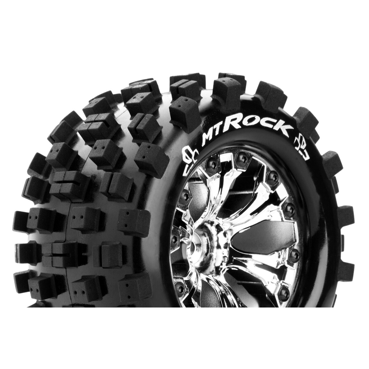 Louise RC - MT-ROCK - 1-10 Monster Truck Tire Set -...