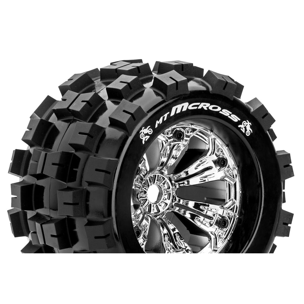 Louise RC - MT-MCROSS - 1-8 Monster Truck Tire Set -...