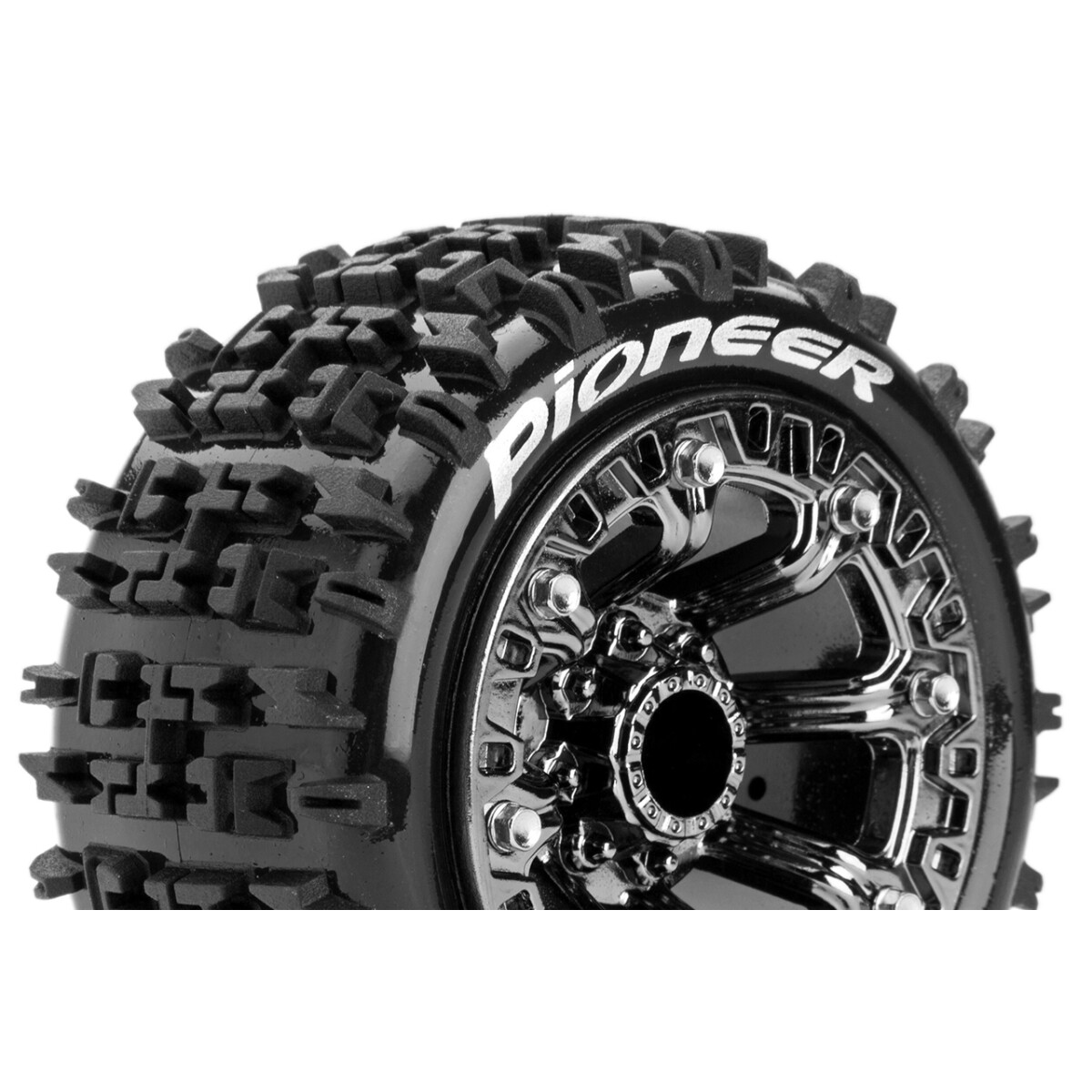 Louise RC - ST-PIONEER - 1-16 Truck Tire Set - Mounted -...