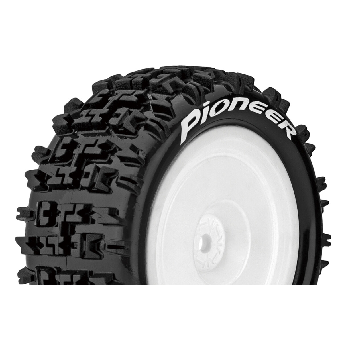 Louise RC - E-PIONEER - 1-10 Buggy Tire Set - Mounted -...