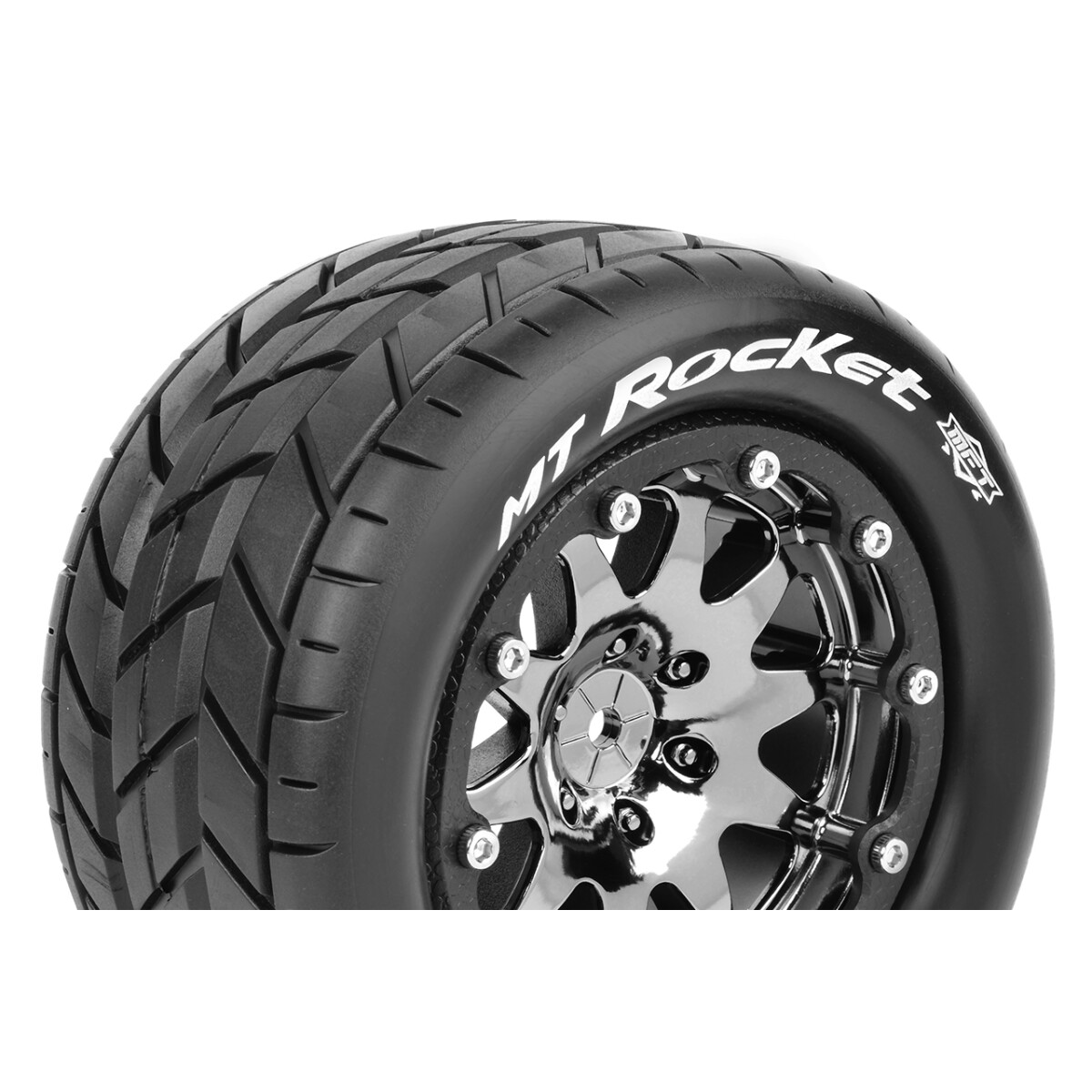 Louise RC - MFT - MT-ROCKET - 1-10 Monster Truck Tire Set...