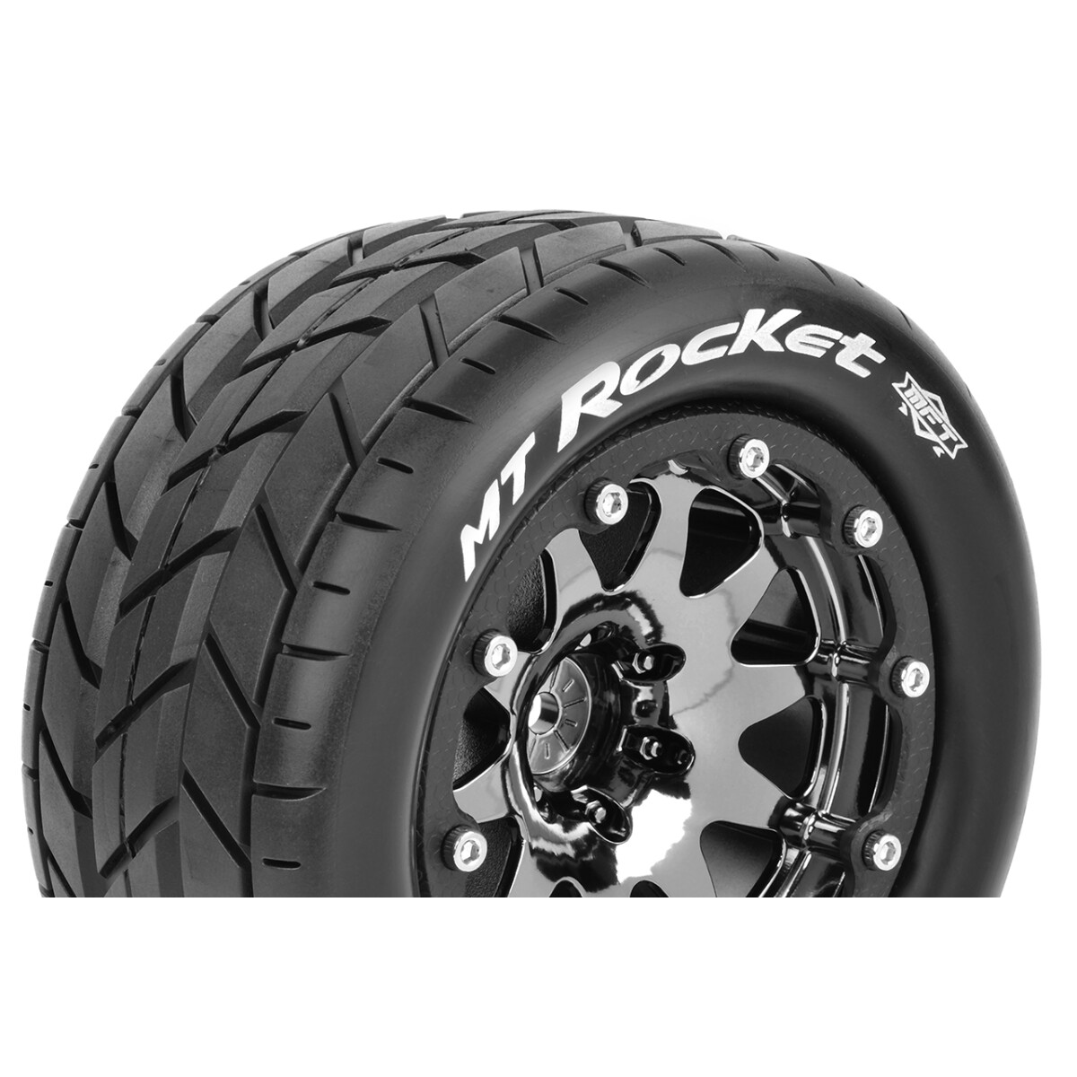 Louise RC - MFT - MT-ROCKET - 1-10 Monster Truck Tire Set...