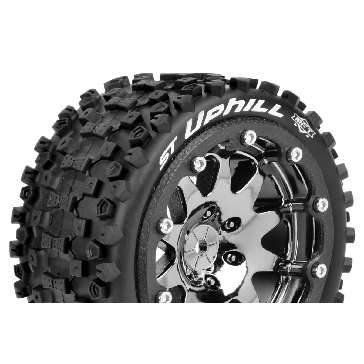 Louise RC - MFT - ST-UPHILL - 1-10 Monster Truck Tire Set...