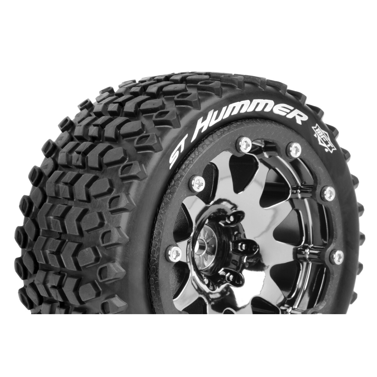 Louise RC - MFT - ST-HUMMER - 1-10 Monster Truck Tire Set...