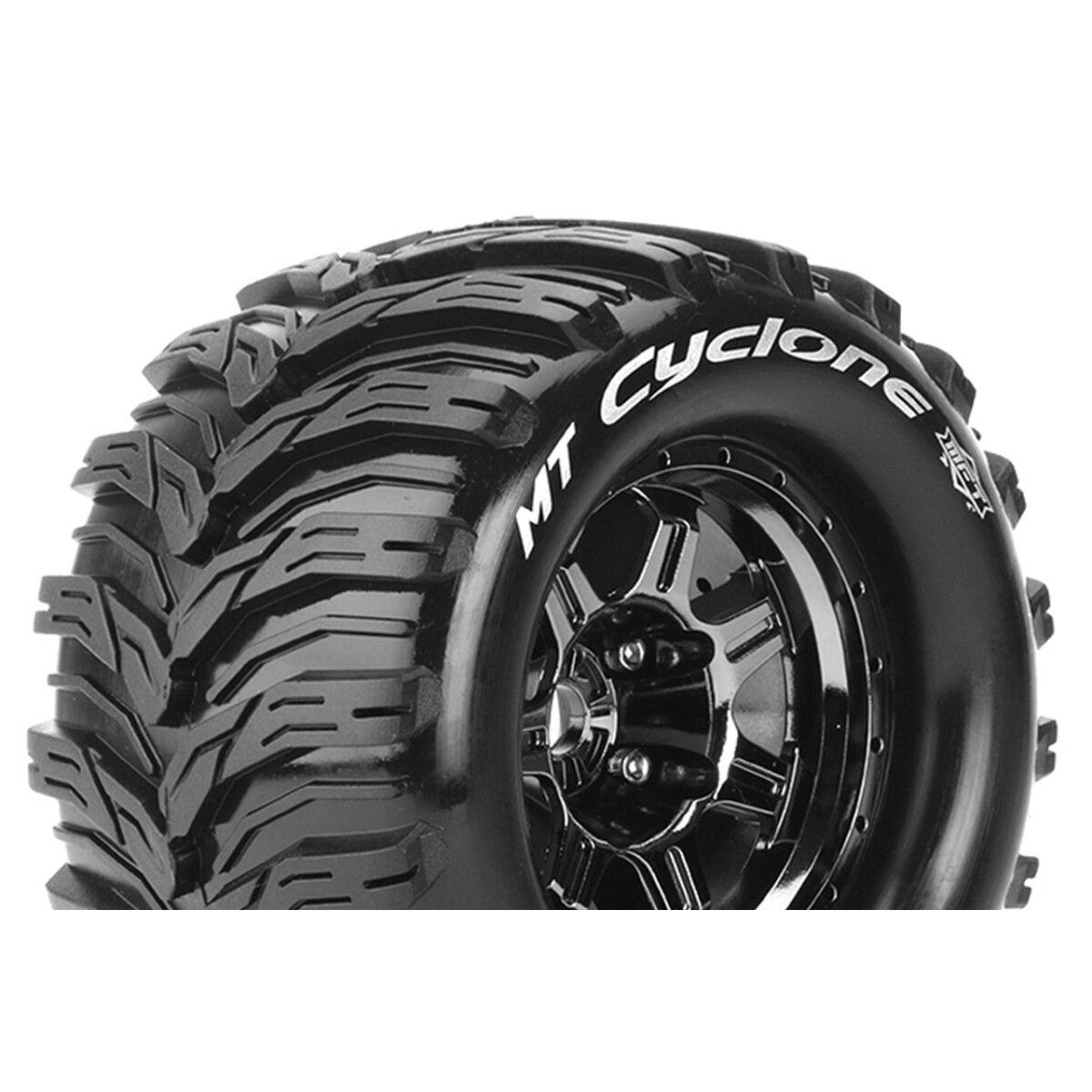 Louise RC - MFT - MT-CYCLONE - 1-8 Monster Truck Tire Set...