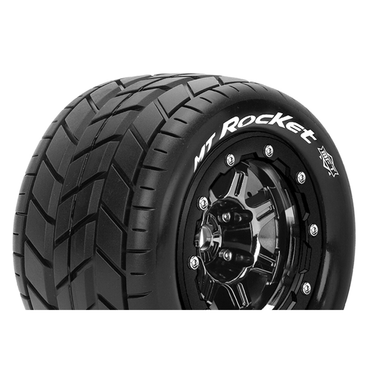 Louise RC - MFT - MT-ROCKET - Tire Set for Maxx - Mounted...