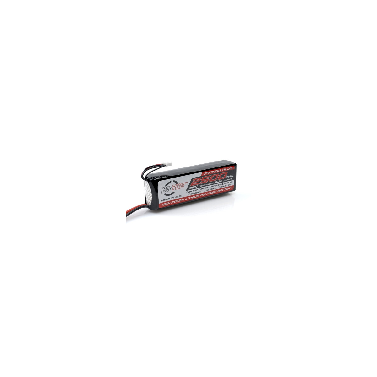 RC Plus - Li-Po Batterypack - Python Plus 25-30C - 2500...