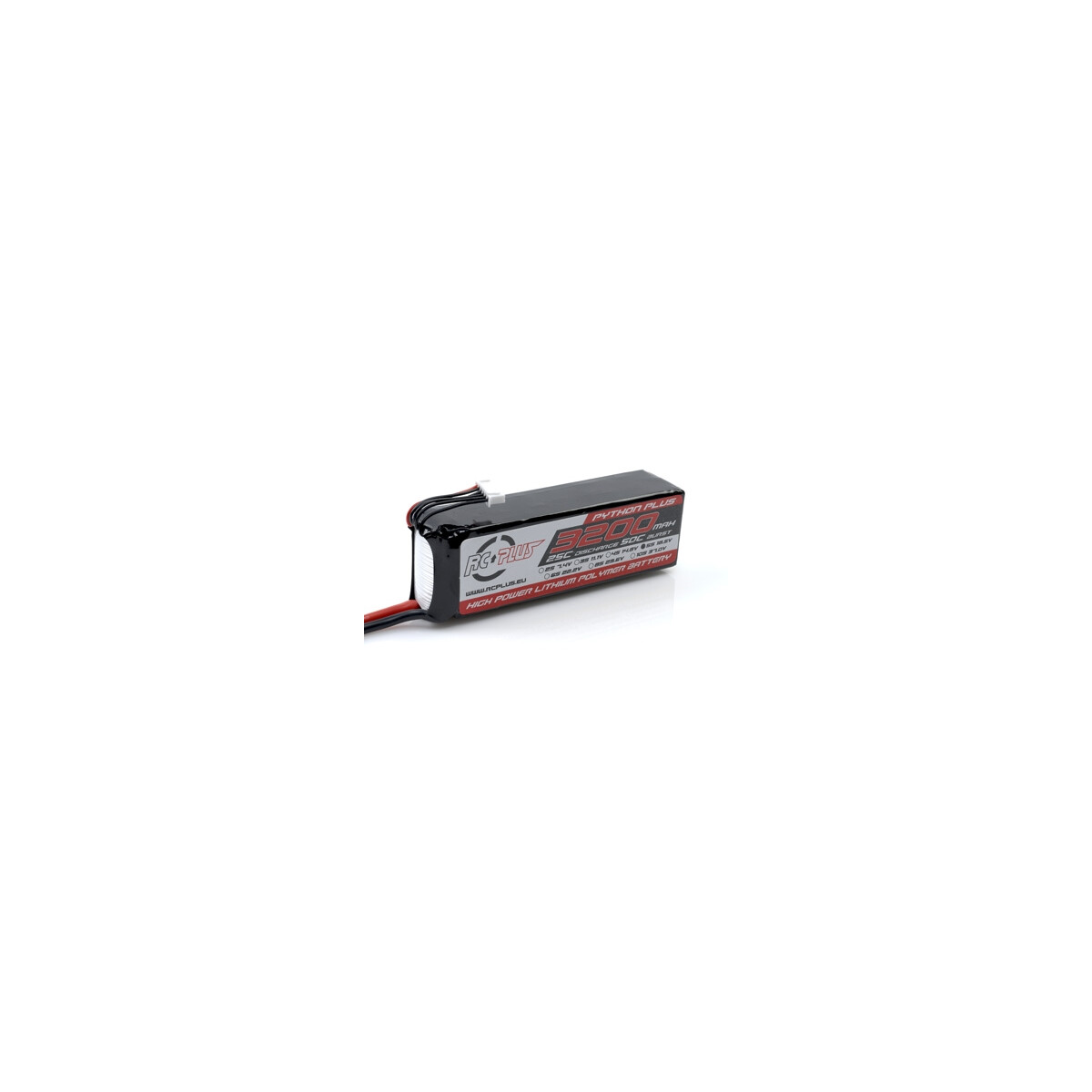 RC Plus - Li-Po Batterypack - Python Plus 25-30C - 3200...