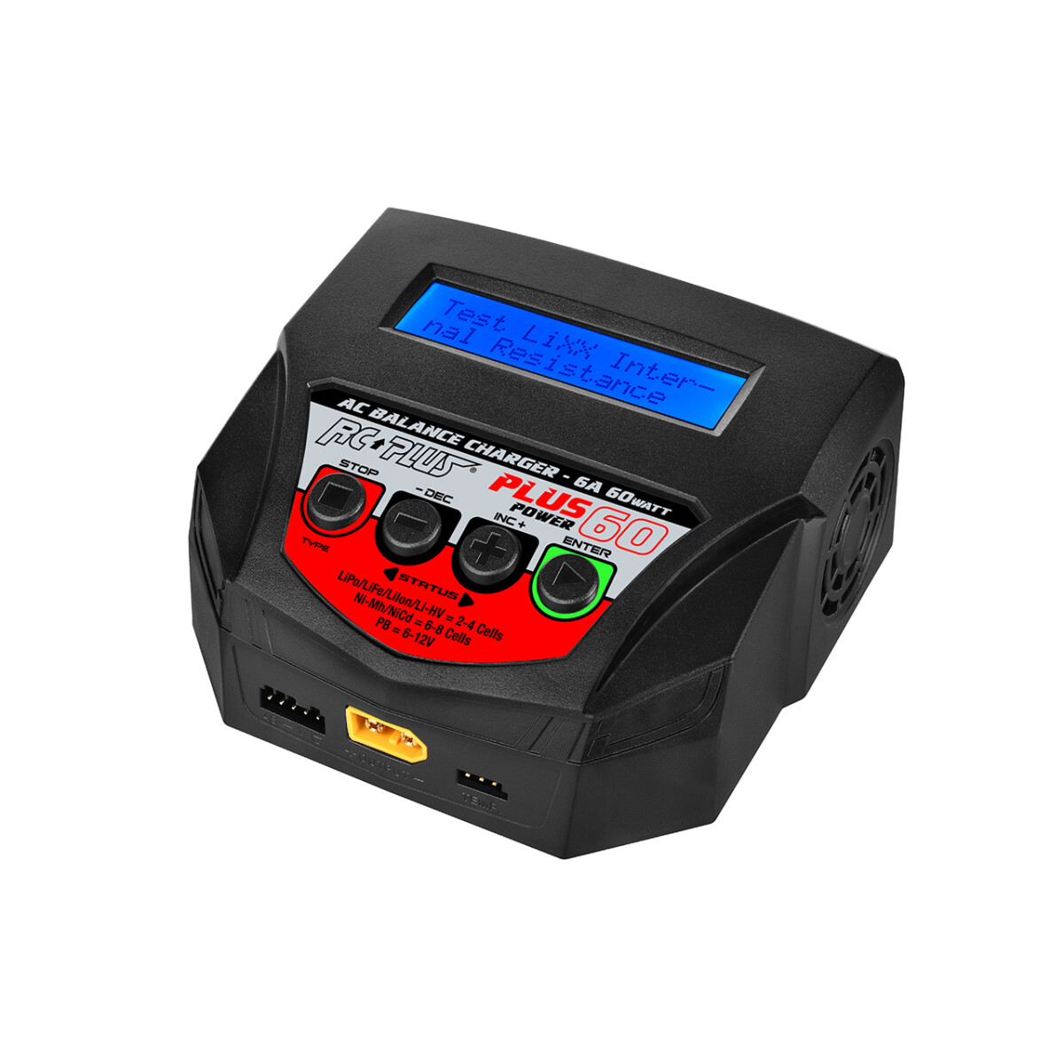 RC Plus - Power Plus 60 Charger - AC 60W - 1x 4S Lixx - 8...