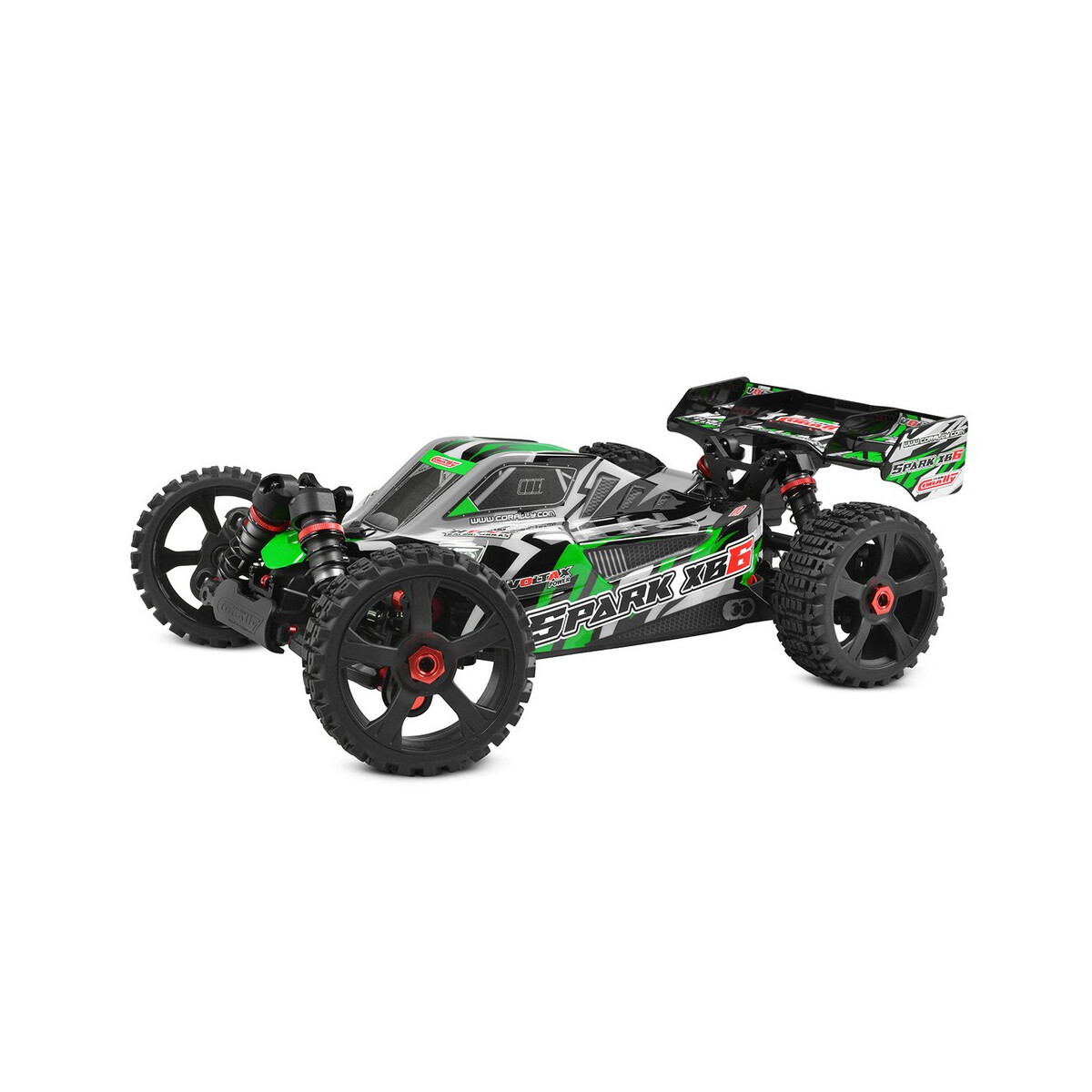 Team Corally - SPARK XB-6 - RTR - Green - Brushless Power...