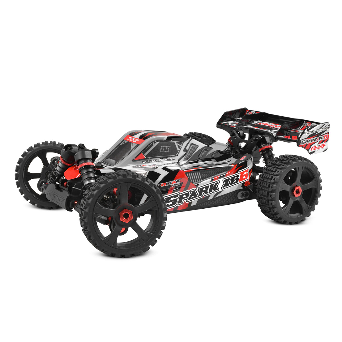 Team Corally - SPARK XB-6 - RTR - Red - Brushless Power...