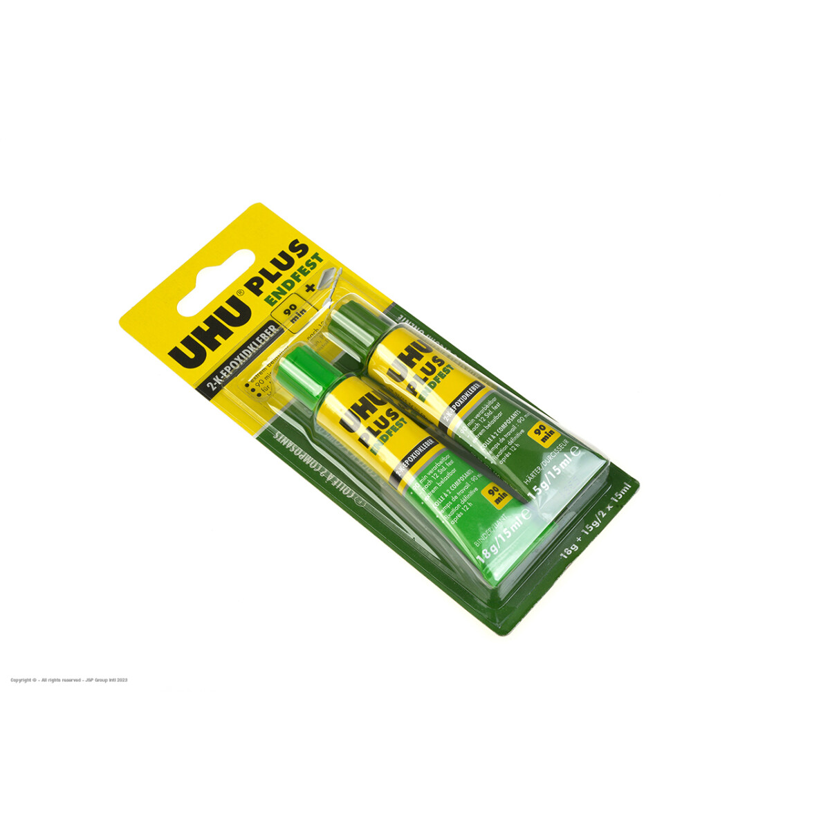 UHU - Plus Endfest 300 - 33 g (2x 15 ml) - Universal...