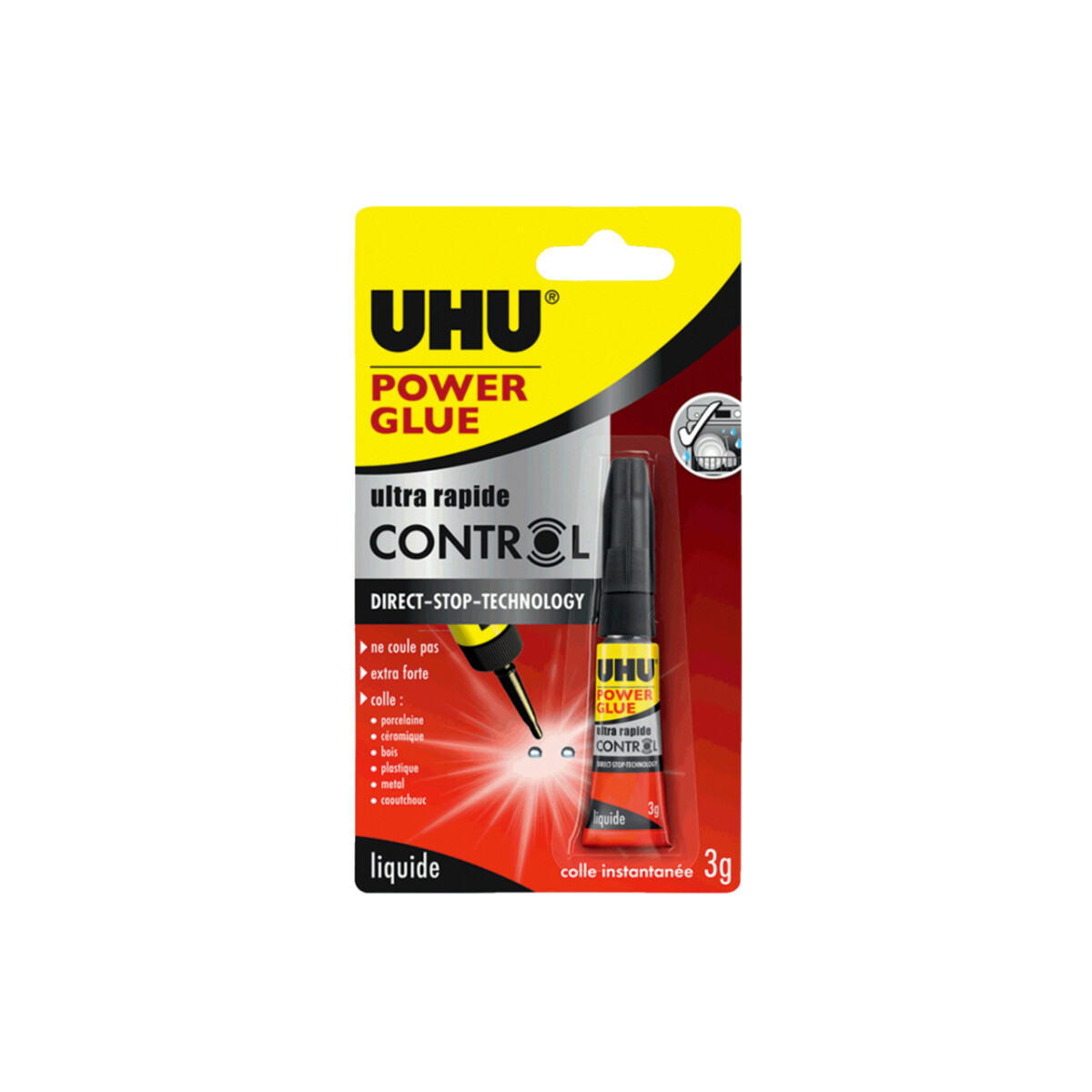 UHU - Super Glue Control - 3 g - All Purpose...