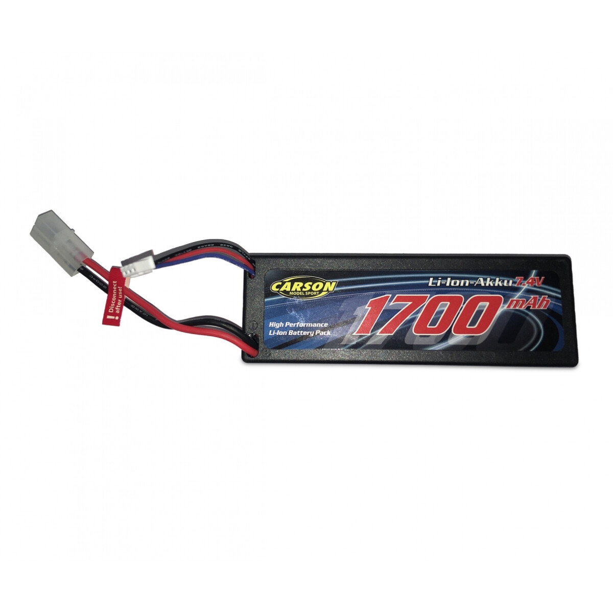 Carson 7,4V/1700mAh LiIon Race Akku HC TAM