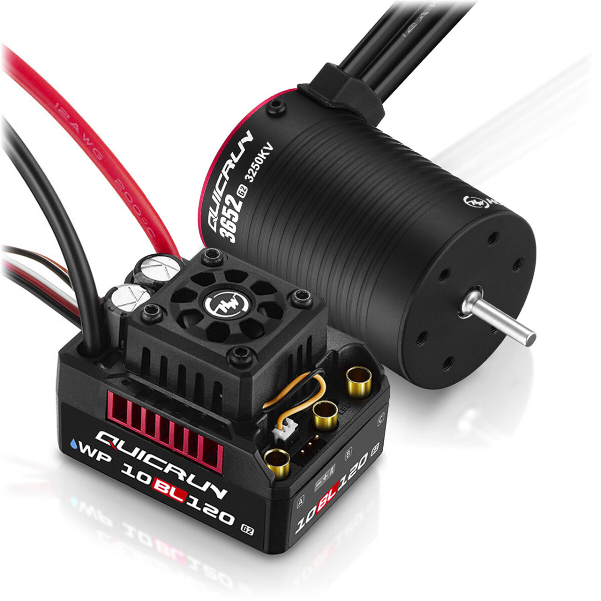 Hobbywing Combo WP10BL120G2 mit 3652SL-3250KV-G2 HW-38030207