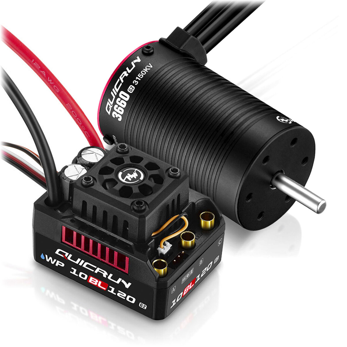 Hobbywing Combo WP10BL120G2 mit 3660SL-3150KV-G2 HW-38030210