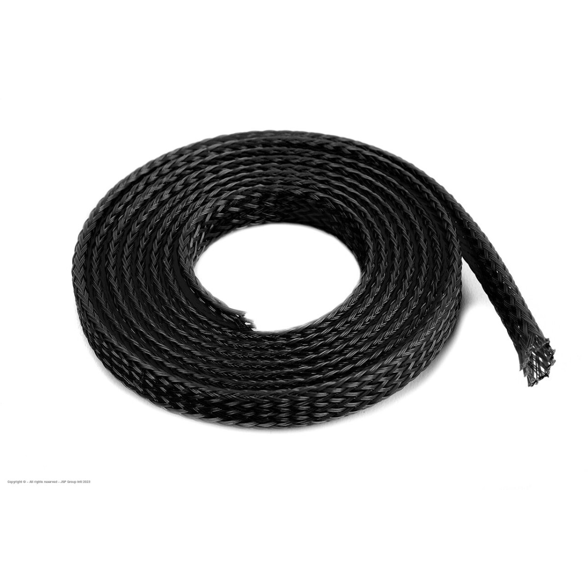 Revtec - Wire Protection Sleeve - gewebt - 6mm - Black - 1m