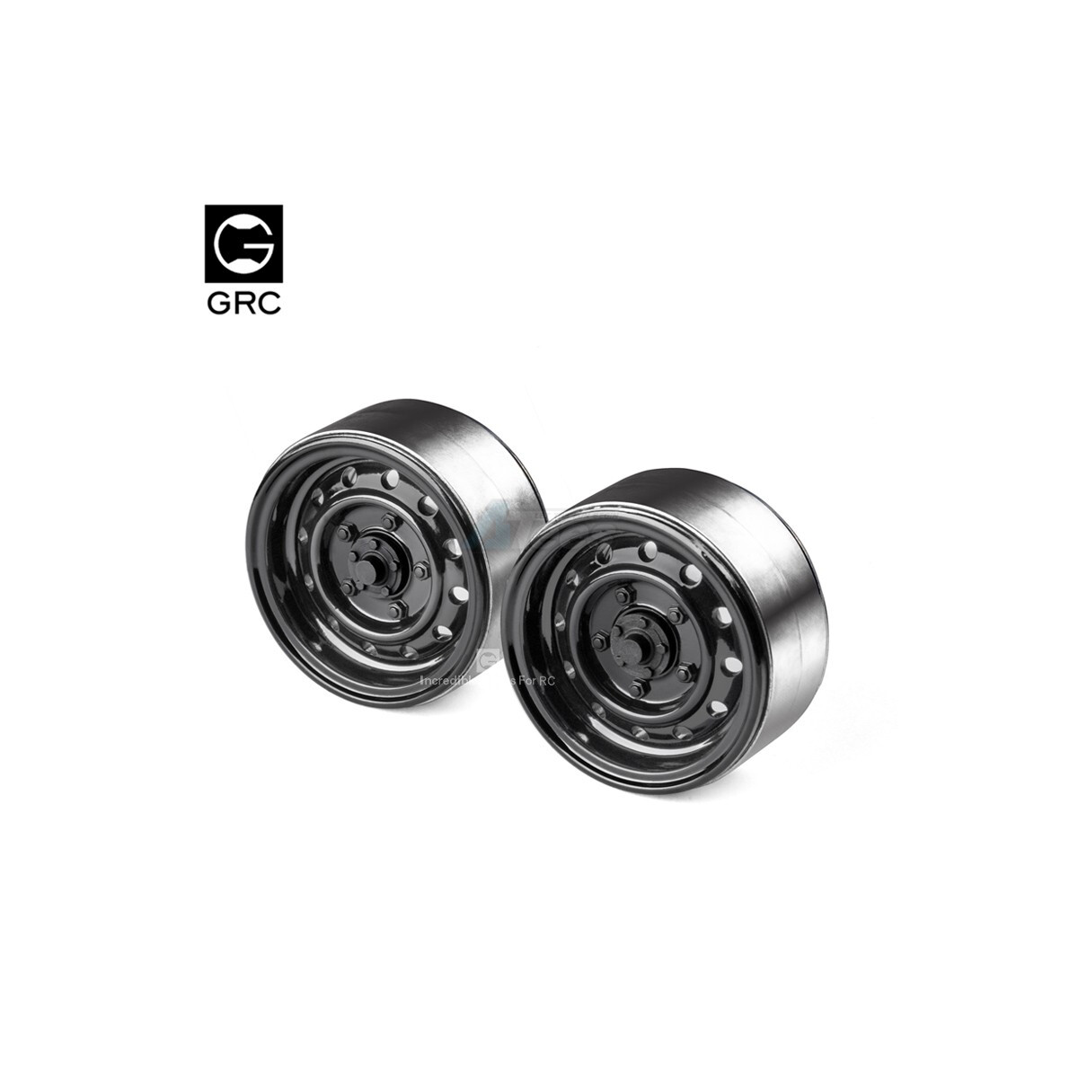 GRC 1.9 12-Hole Metal Classic Beadlock Wheel #Series III...