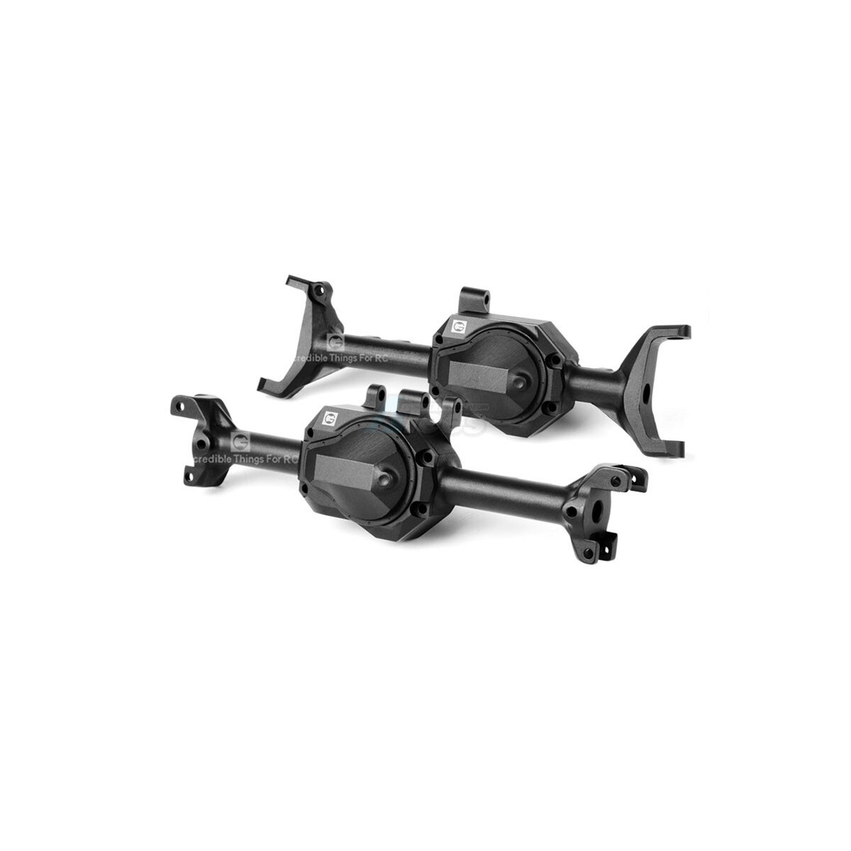 GRC G2 Ackermann Aluminum Front & Rear Axle Housing...