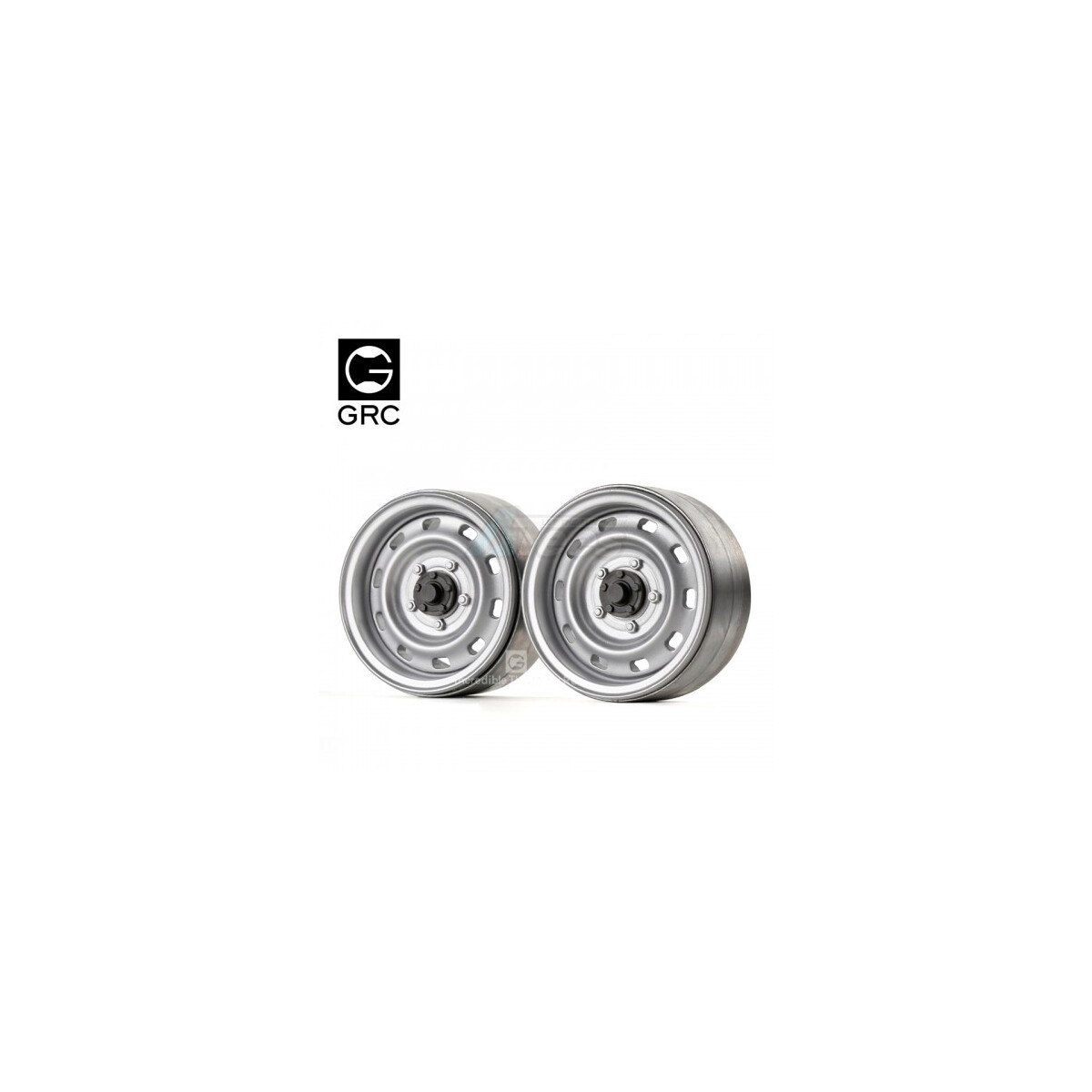 GRC 1.9 Metal Classic Wheel #Series V Silver (2)...