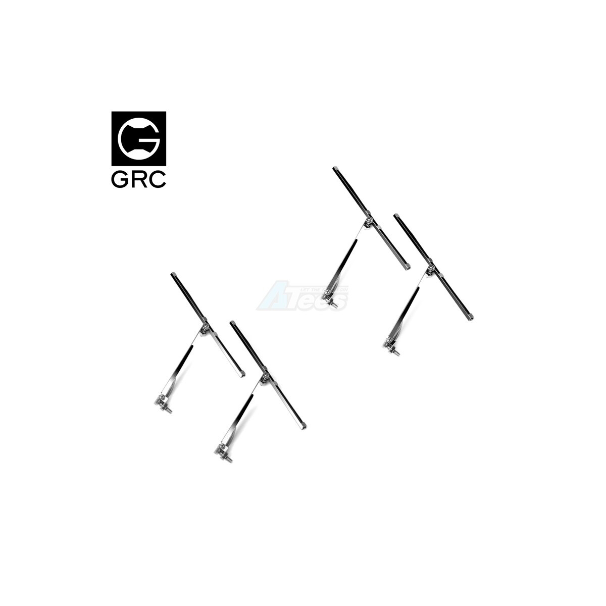 GRC Removable Metal Wiper Extended Version for 1/10 &...