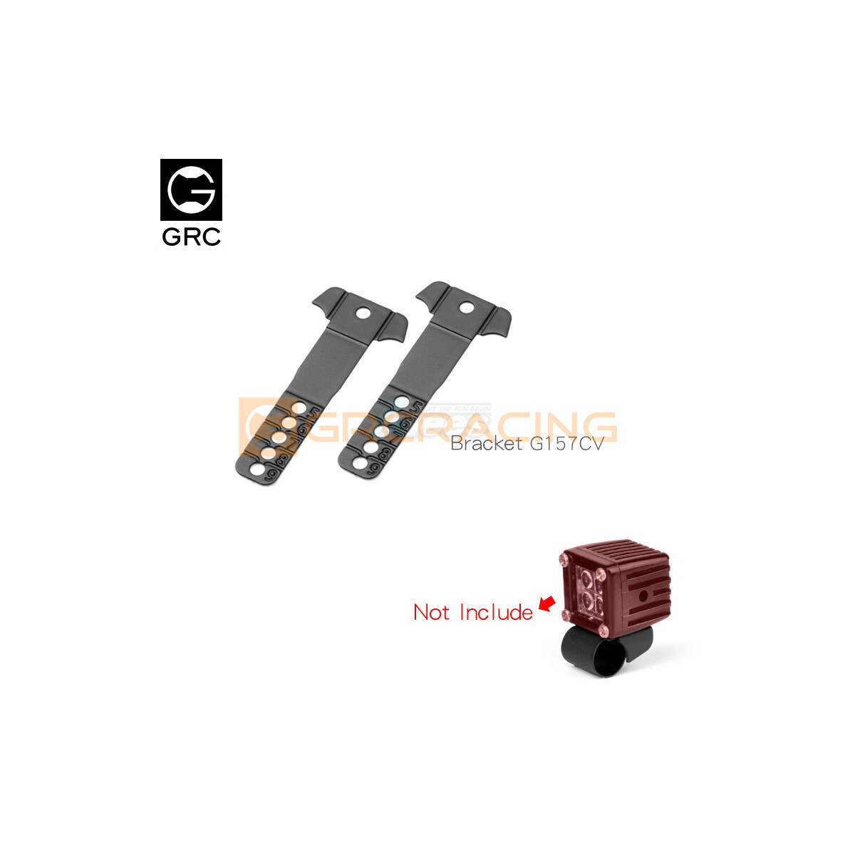 GRC 5-9mm Various Directions Spotlight Bracket Front...