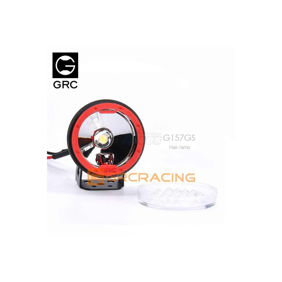 GRC 22mm Straw Hat Led Spotlight for RC Crawler GRC/G157GS