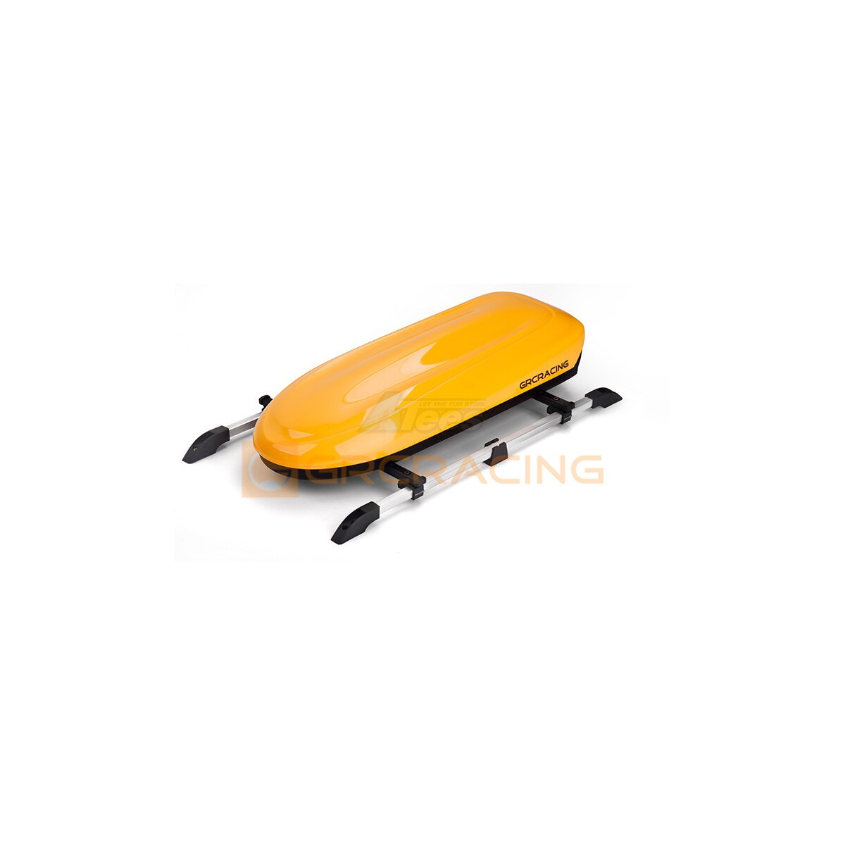 GRC Scaled Roof Box with Rack for 110 RC Car Yellow...