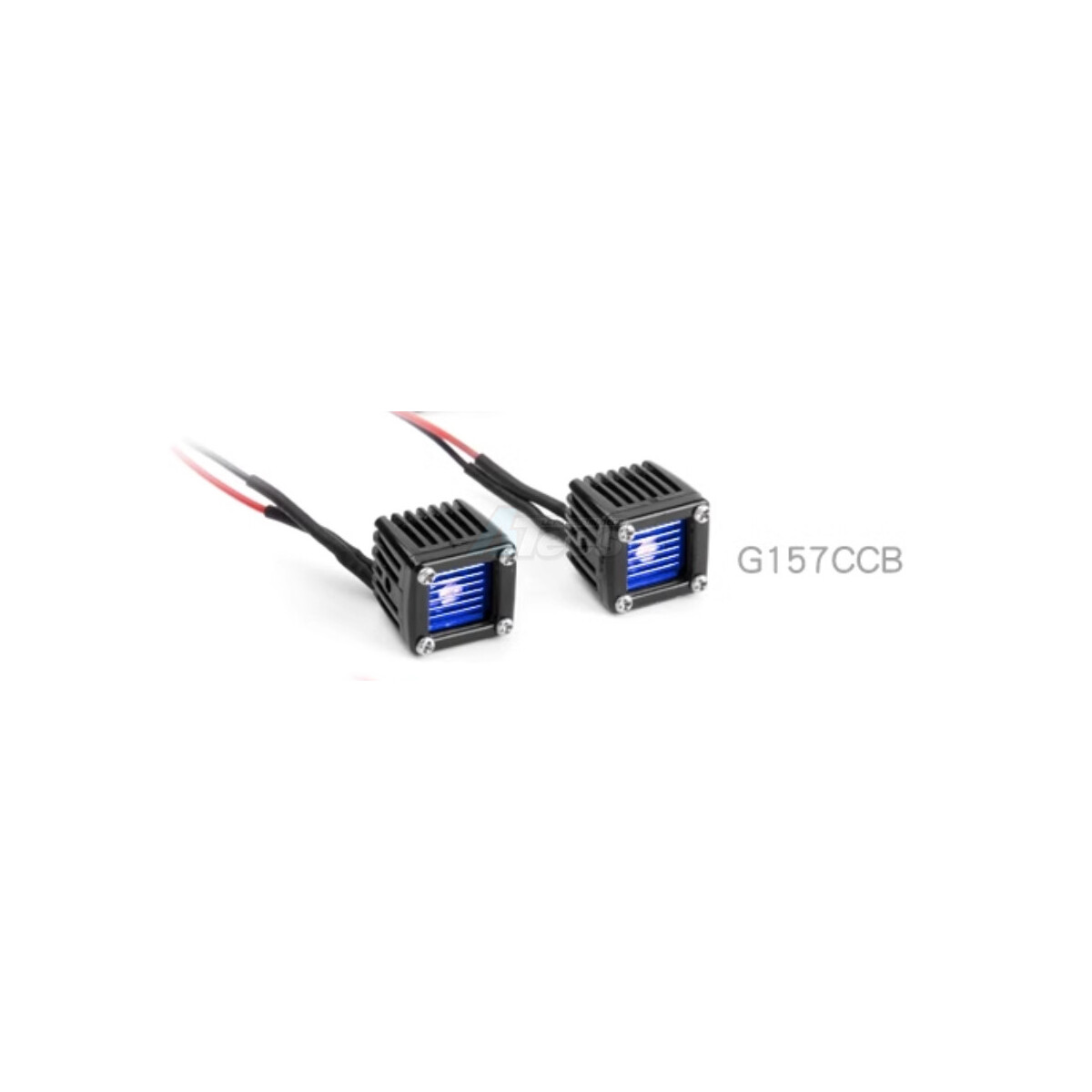 GRC #GL Blue Lens Square Led lights 1pair GRC/G157CCB