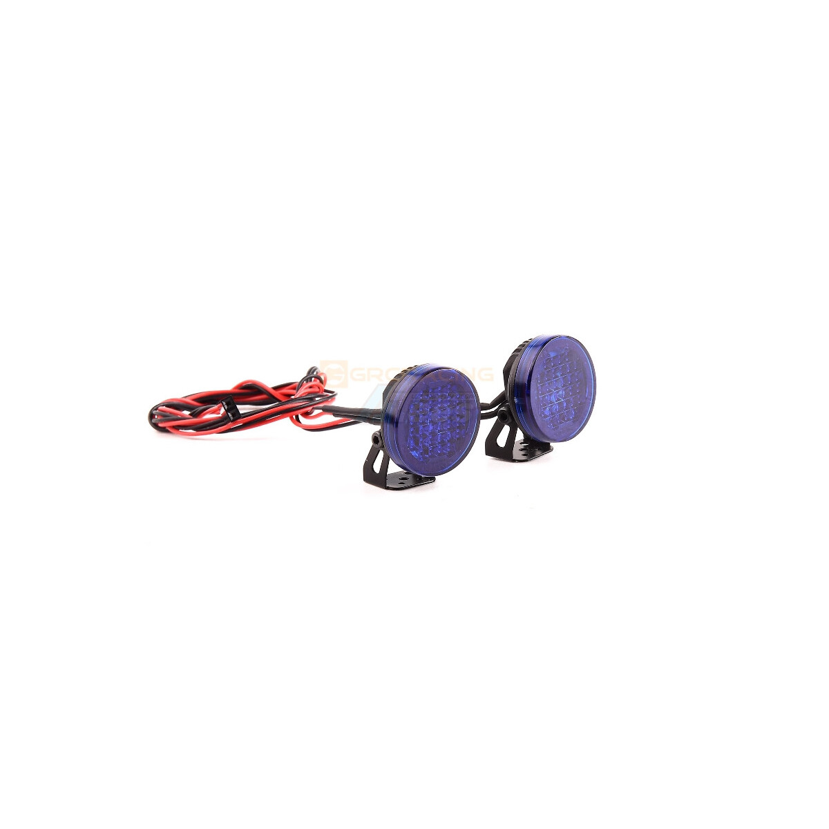 GRC 22mm Hat-Lamp Circle Led Spotlights #Red Loop Dm-Blue...