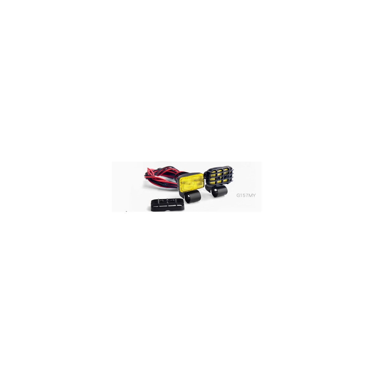 GRC 17mm Rectangular Spotlights #L-Lens Yellow GRC/G157MY