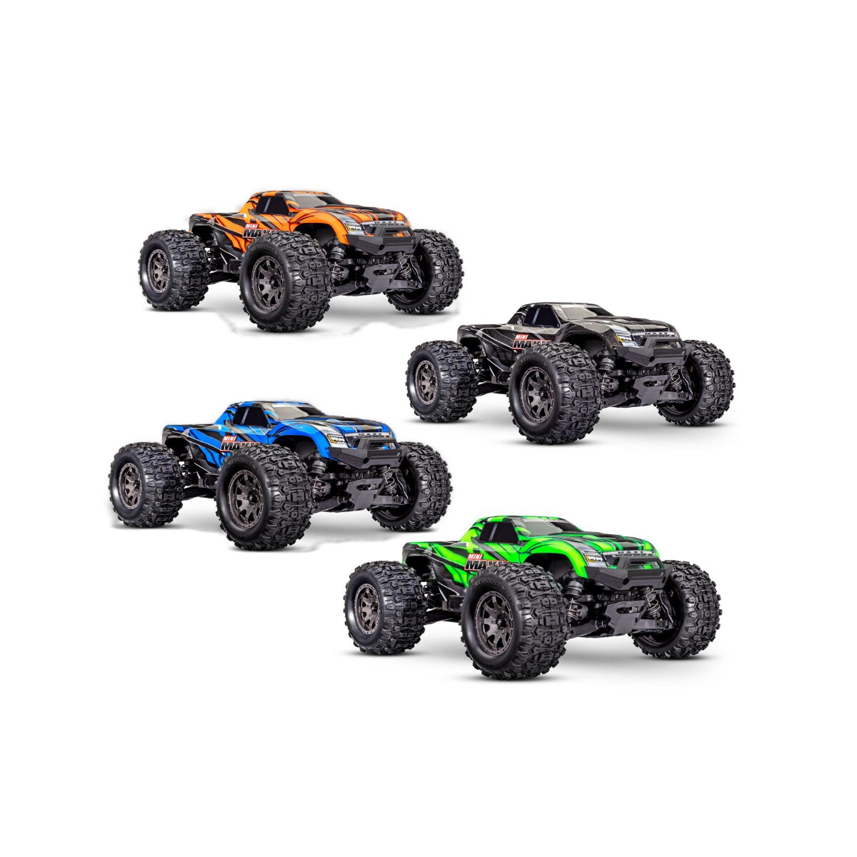 TRAXXAS MINI-MAXX 4WD BL-2S Brushless, HD-Teile, mit...