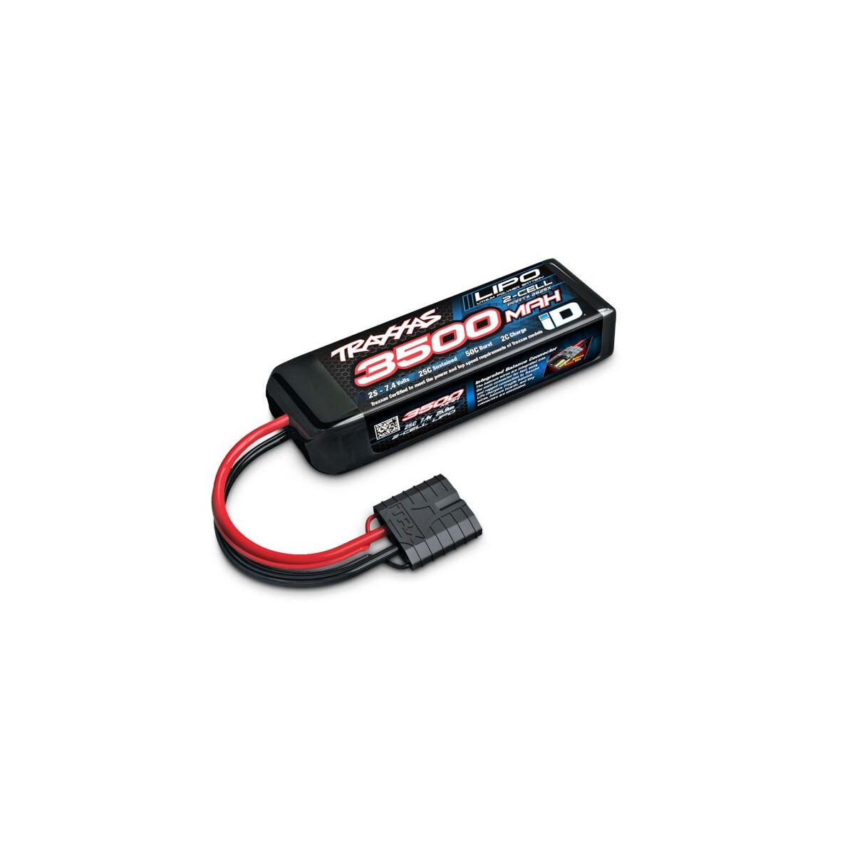 Traxxas LiPo Power Cell 3500mAh 7,4V 2s 30C Hardcase...