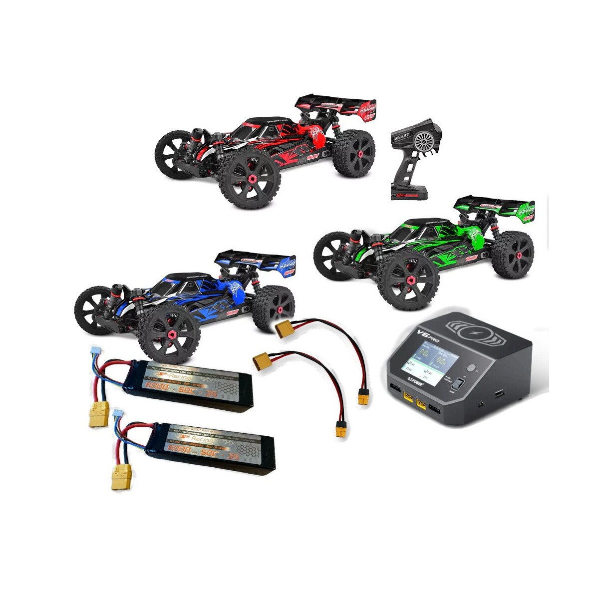 Team Corally - ASUGA XLR 6S - RTR - 6S Brushless Power -...