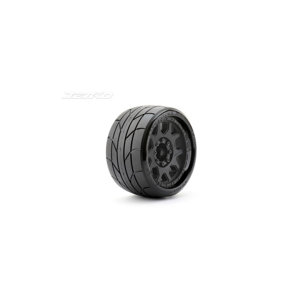 Jetko EX Super Sonic LP Belted 3.8" Black Wheel Maxx...