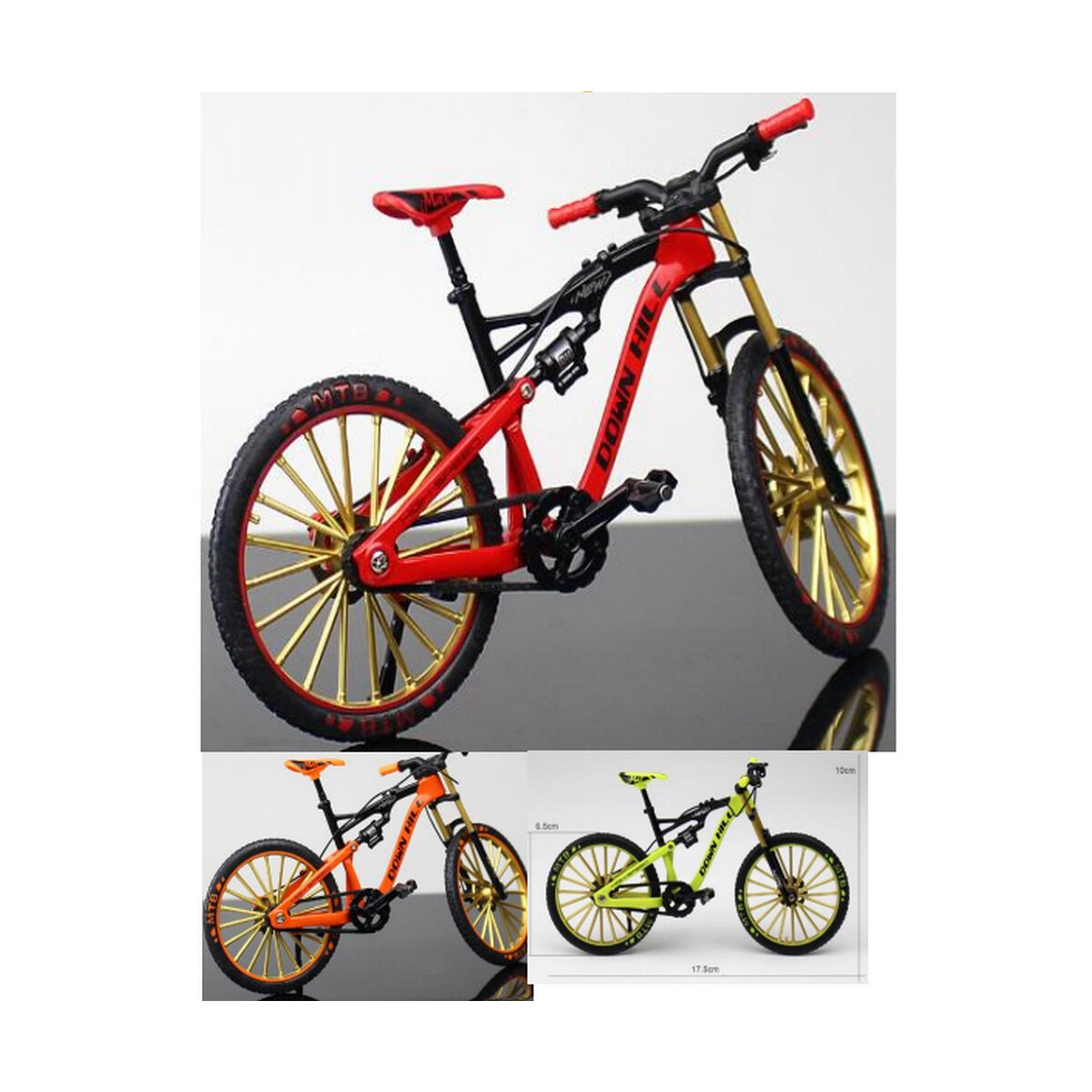 TSP-Racing Deko Bike 1/10 Downhill Montain Bike