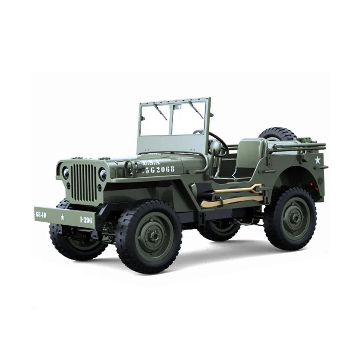 TSP-Racing Military Jeep 1/10 RTR 2.4 Ghz incl. Akku -...