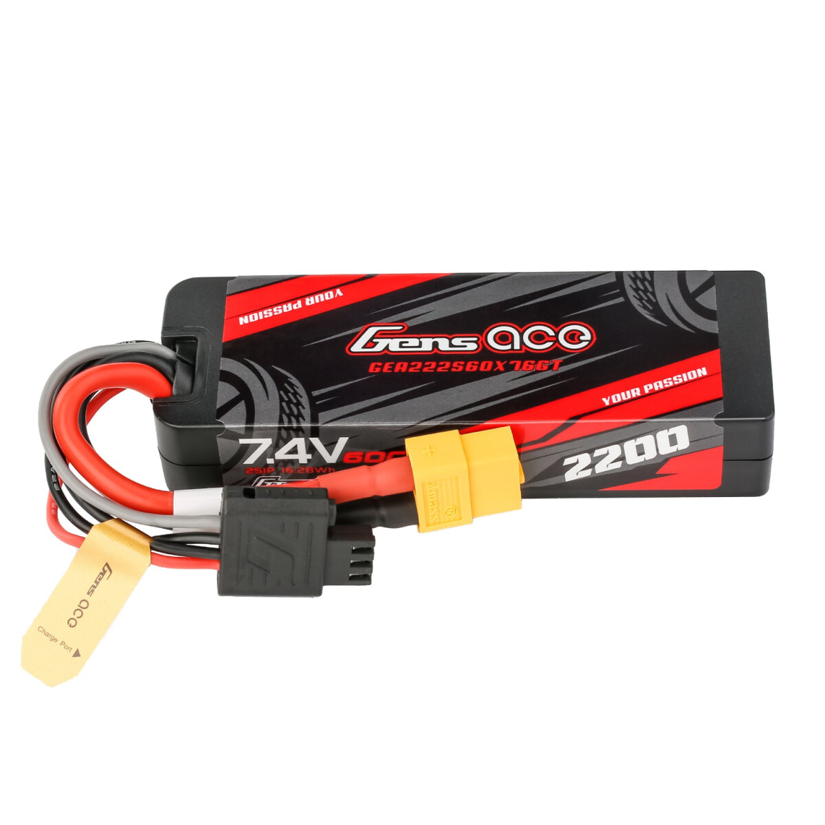 Gens ace G-Tech 2200mAh 7.4V 2S1P 60C XT60