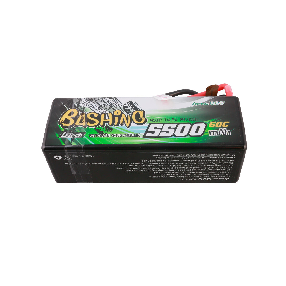 Gens ace G-Tech 5500mAh 4S 14.8V 60C XT90