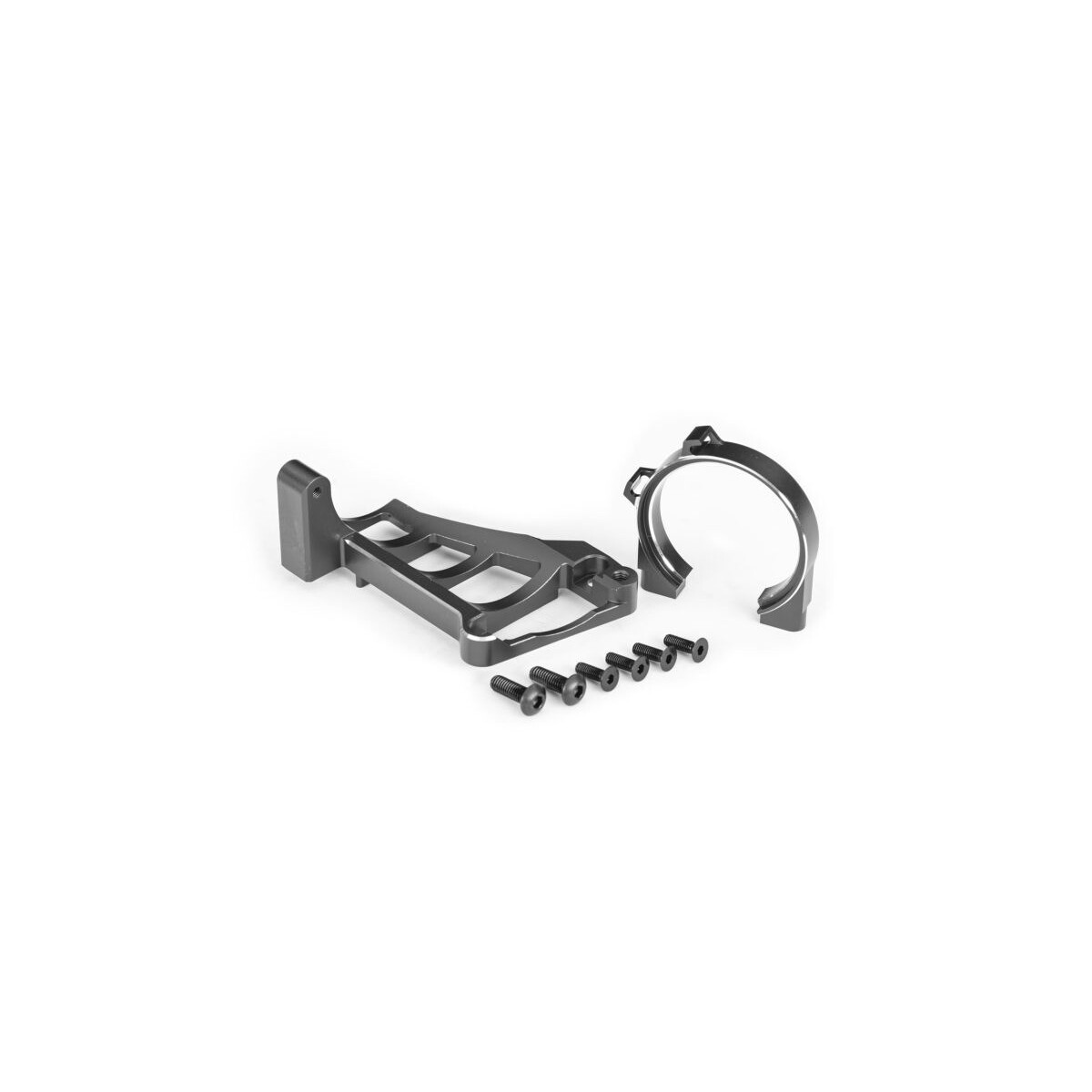 Traxxas Motorhalter Alu grau für TRX3461 TRX10261-GRAY